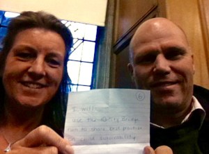 With Ellie at Oxford in 2013